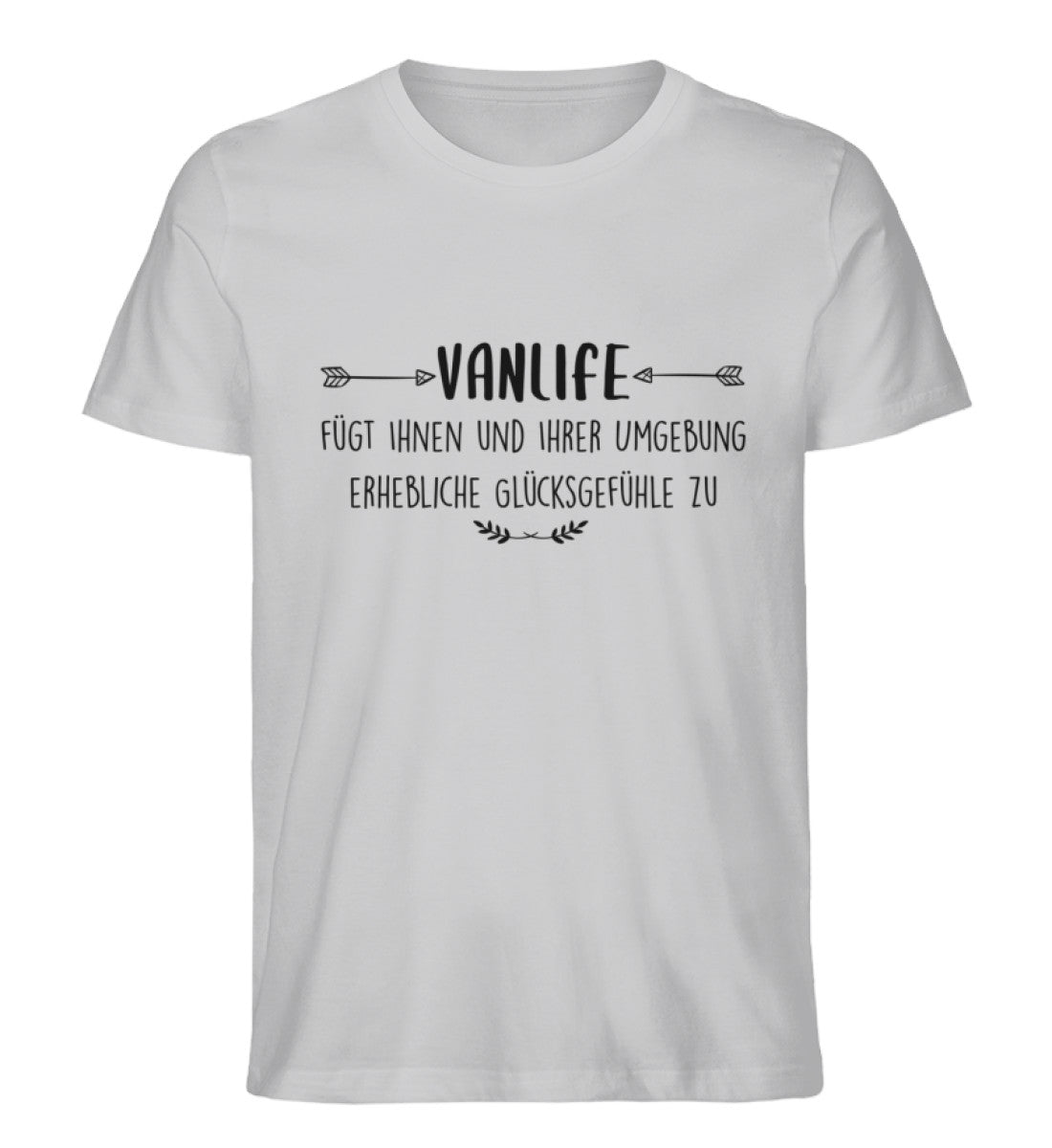 Vanlife fügt Ihnen und Ihrer Umgebung erhebliche Glücksgefühle zu  - Herren Premium Bio T-Shirt