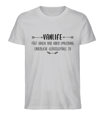 Vanlife fügt Ihnen und Ihrer Umgebung erhebliche Glücksgefühle zu  - Herren Premium Bio T-Shirt
