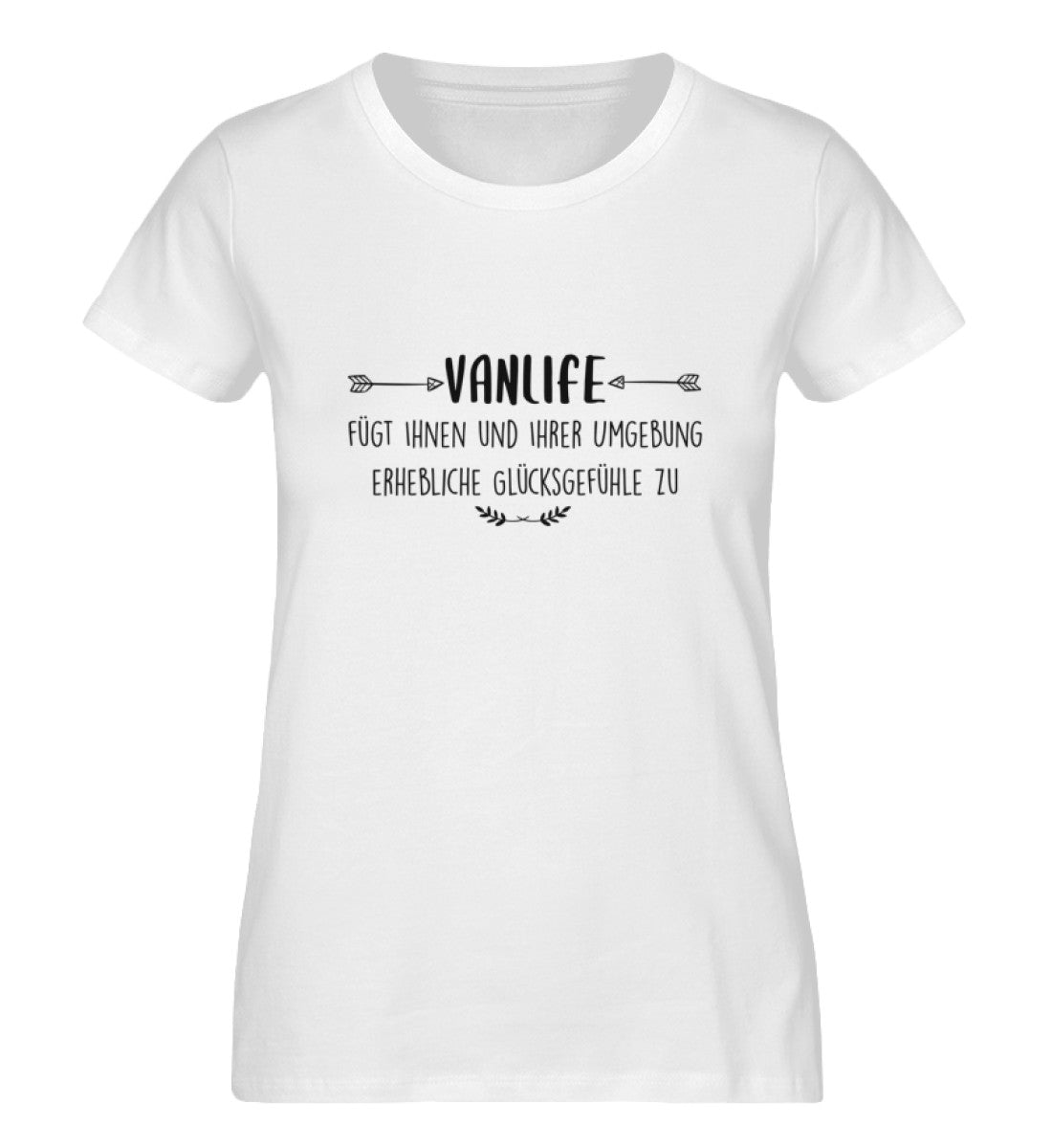 Vanlife fügt Ihnen und Ihrer Umgebung erhebliche Glücksgefühle zu  - Damen Premium Bio T-Shirt