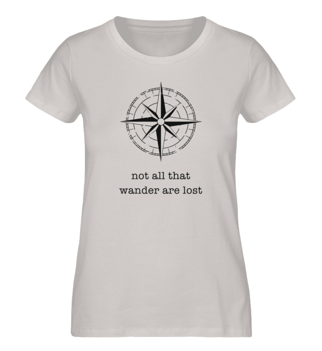 "not all that wander are lost"   - Damen Premium Bio T-Shirt