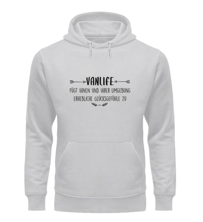 Vanlife fügt Ihnen und Ihrer Umgebung erhebliche Glücksgefühle zu  -  Premium Bio Hoodie