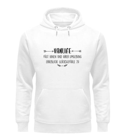 Vanlife fügt Ihnen und Ihrer Umgebung erhebliche Glücksgefühle zu  -  Premium Bio Hoodie