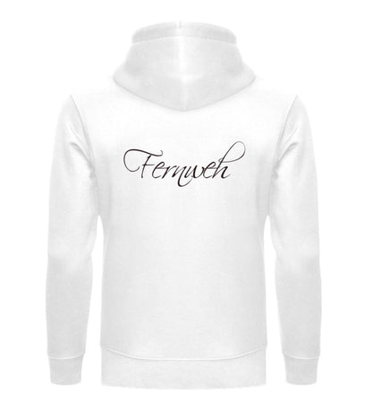 Fernweh Backprint  - Premium Bio Hoodie