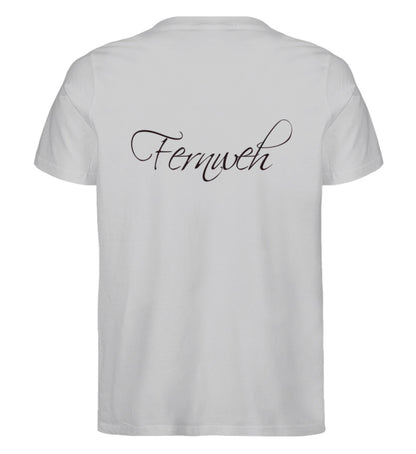 Fernweh Backprint -  Herren Premium Bio T-Shirt