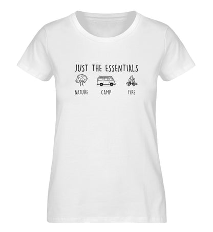 Just the essentials  - Damen Premium Bio T-Shirt