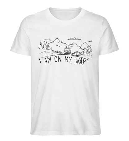 i am on my way  - Herren Premium Bio T-Shirt