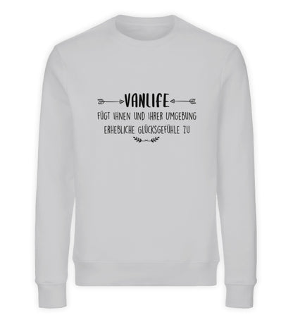Vanlife fügt Ihnen und Ihrer Umgebung erhebliche Glücksgefühle zu  - Unisex Premium Bio Sweatshirt