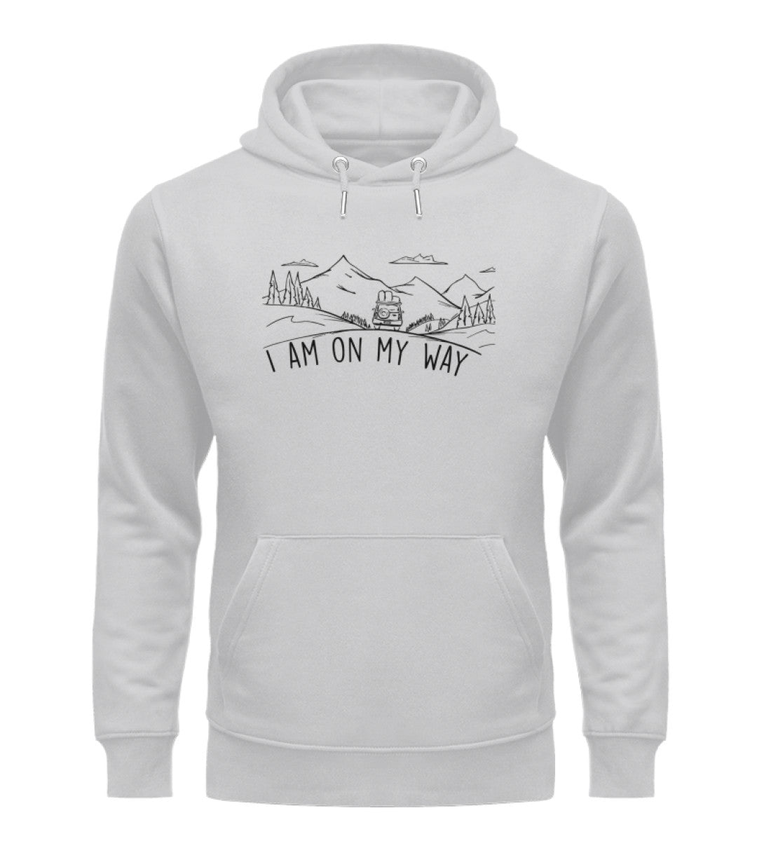 i am on my way  -  Premium Bio Hoodie