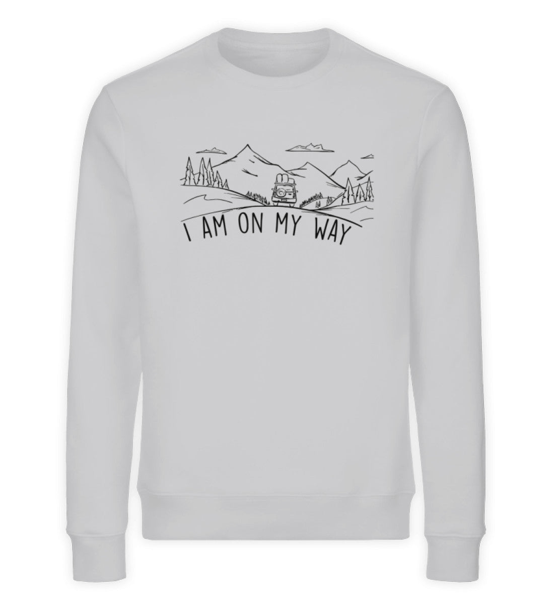 i am on my way  - Unisex Premium Bio Sweatshirt