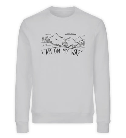 i am on my way  - Unisex Premium Bio Sweatshirt